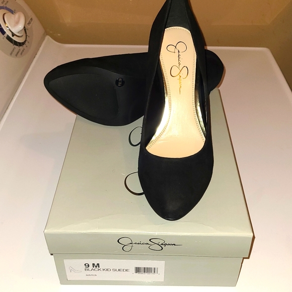 Jessica Simpson, 9M Marya, Black. Fits like 8 1/2 - Picture 3 of 7
